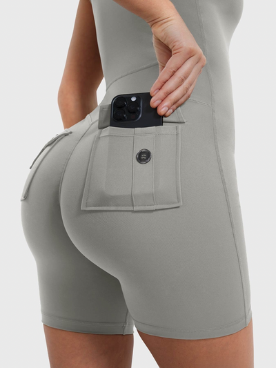 Zylox | Flexibles Activewear-Romper für Damen Sommer