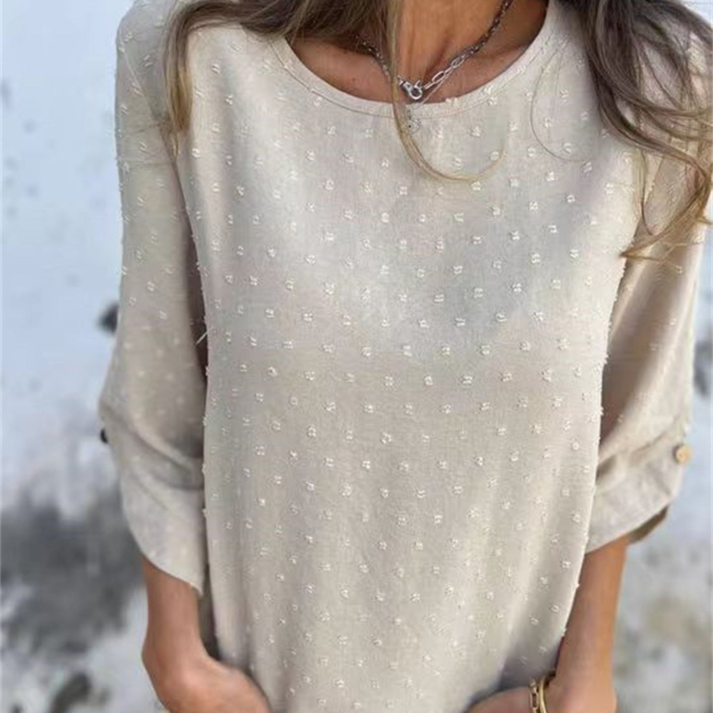 ELEGANTES JACQUARD TOP