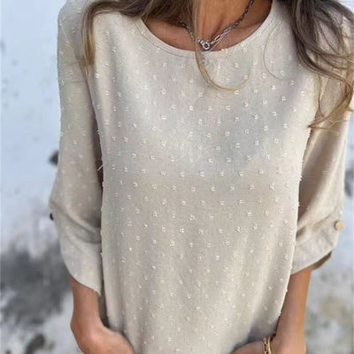 ELEGANTES JACQUARD TOP