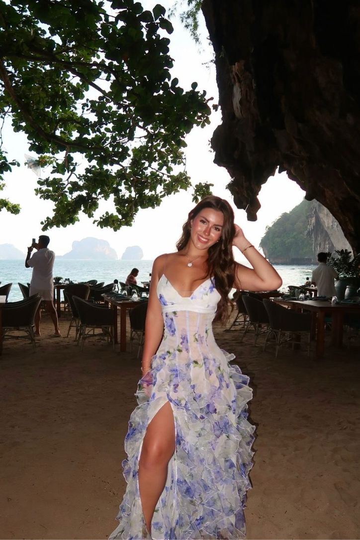 Maisie | Maxikleid mit Blumenmuster