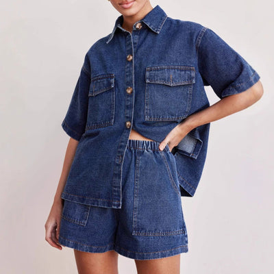 Lässiges Damen Jeans-Set