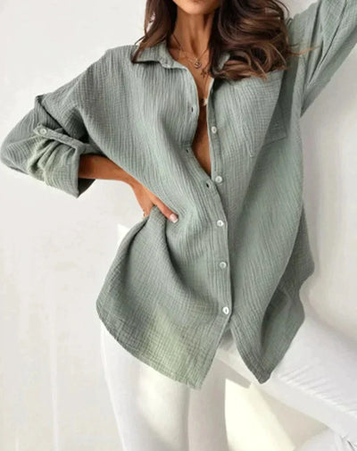 Athanasios | Atmungsaktive Elegante Passform Damen Bluse