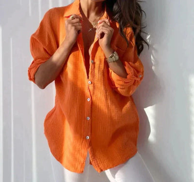 Athanasios | Atmungsaktive Elegante Passform Damen Bluse