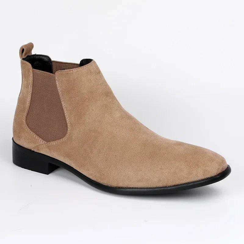 Elegante Chelsea Boots Beige für Stilbewusste