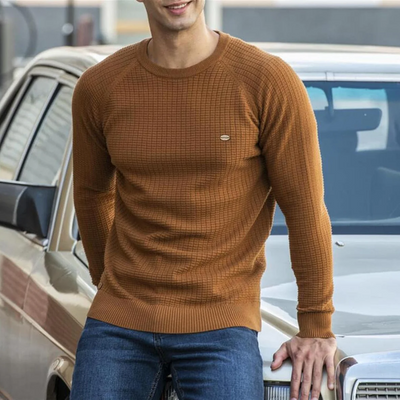 Eleganter Pullover mit Struktur für stilvolle Anlässe