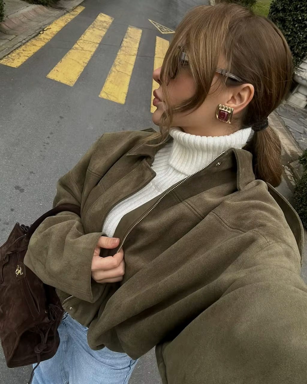 ELVINA™  - ZEITLOSE SUEDE-JACKE