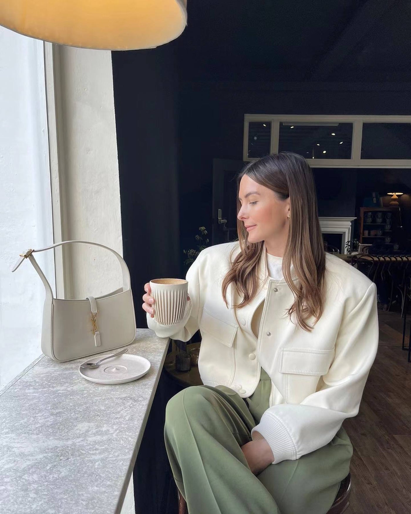 Scarlett | Damen Oversized Bomberjacke