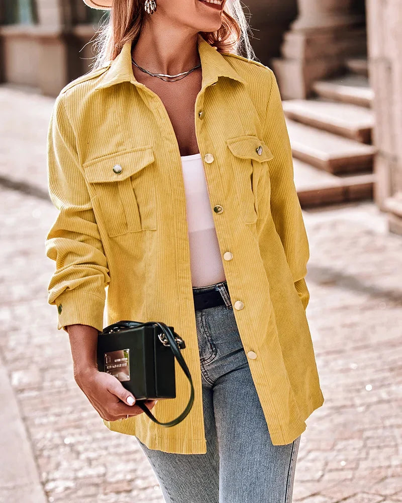 Emilia | Moderne stylische Cordjacke