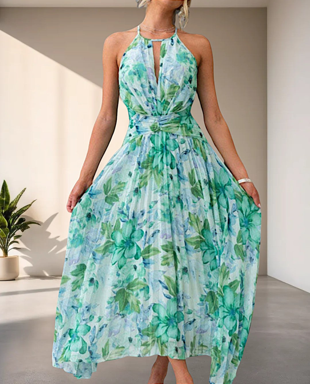 Athena - ein sommerliches neckholder-kleid
