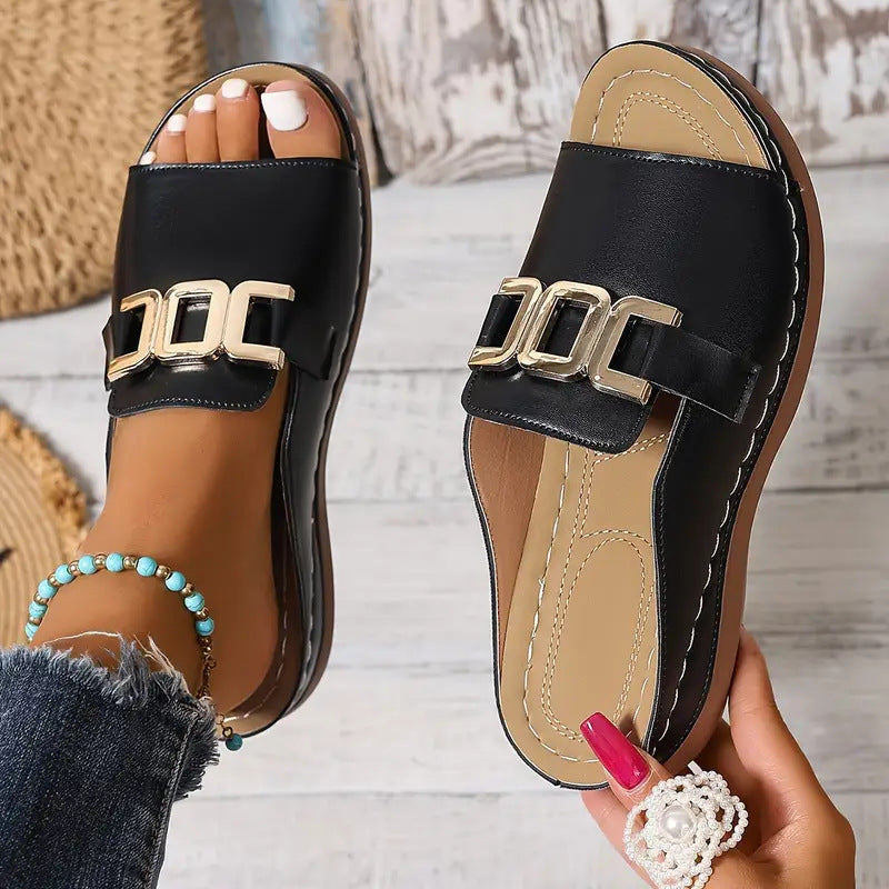 SYLVANA - SANDALEN MIT SCHNALLEN