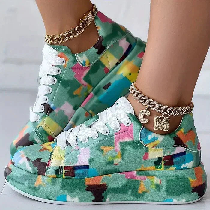 Selia – Stilvolle Sneaker mit lebendigem Look