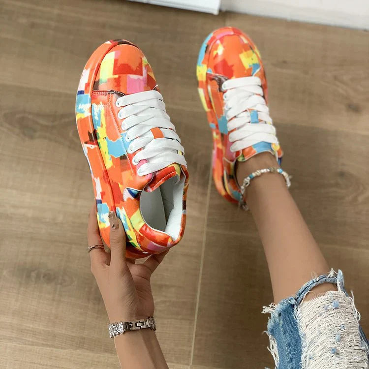 Selia – Stilvolle Sneaker mit lebendigem Look