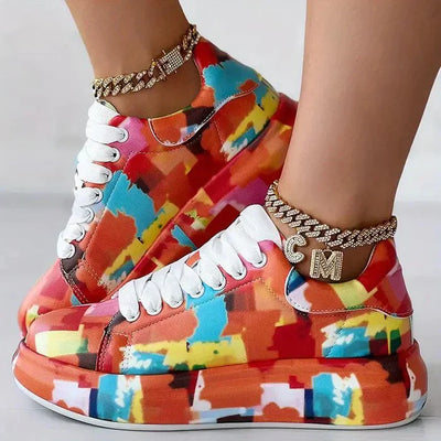 Selia – Stilvolle Sneaker mit lebendigem Look