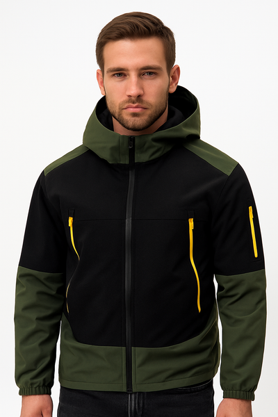 Tezaro | Wasserdichte Windbreakerjacke für Herren Herbst