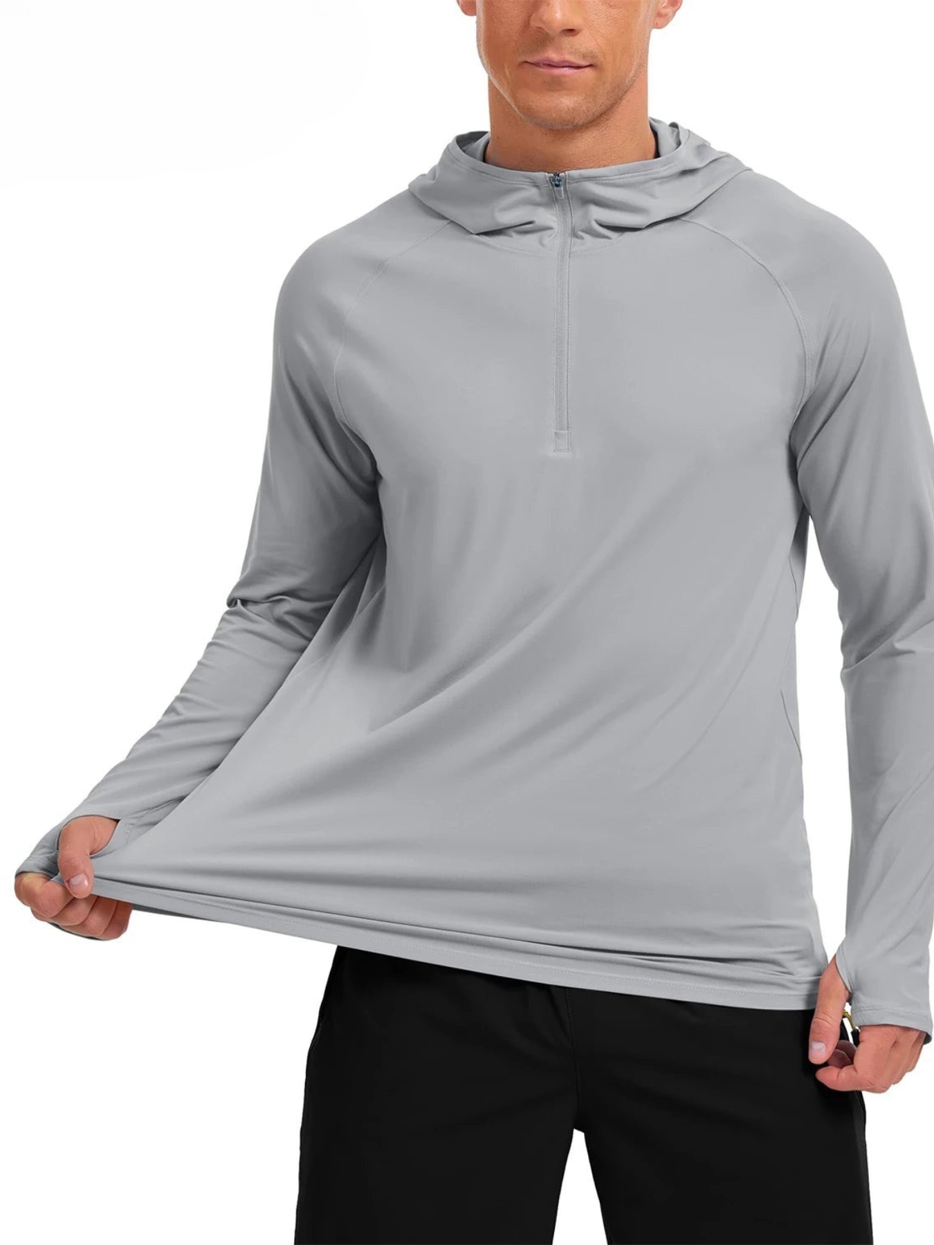 Sanor | Atmungsaktives Langarmshirt für Herren UV-Schutz