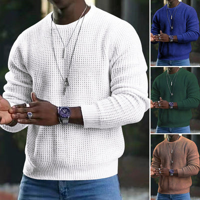 Jozua | Klassischer Rundhalsausschnitt Herren Pullover