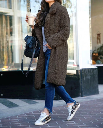 Federica | Lange Fleece Winterjacke