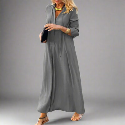 Suse™ | Bequemes Locker Sitzendes Maxikleid