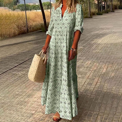 LARA MAXI BOHO KLEID
