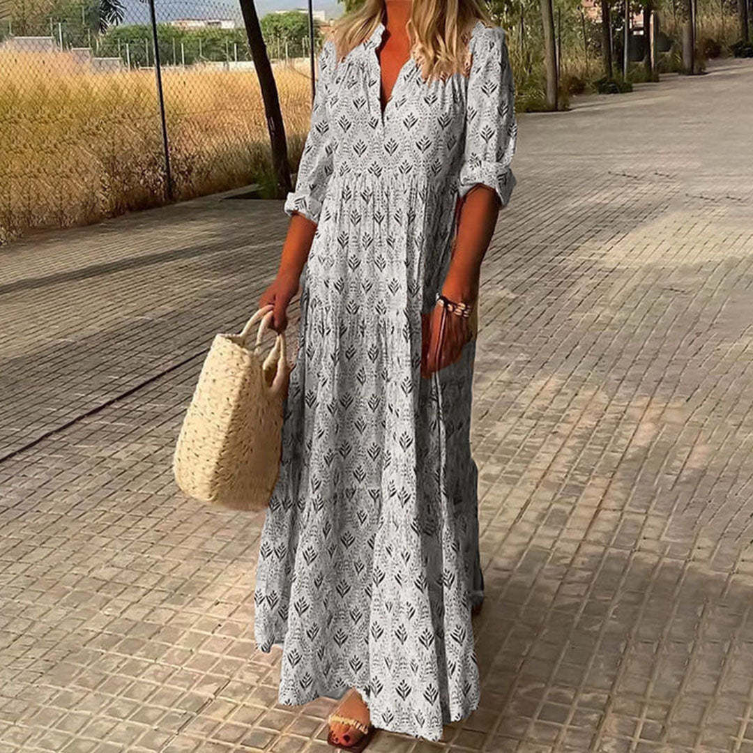 LARA MAXI BOHO KLEID