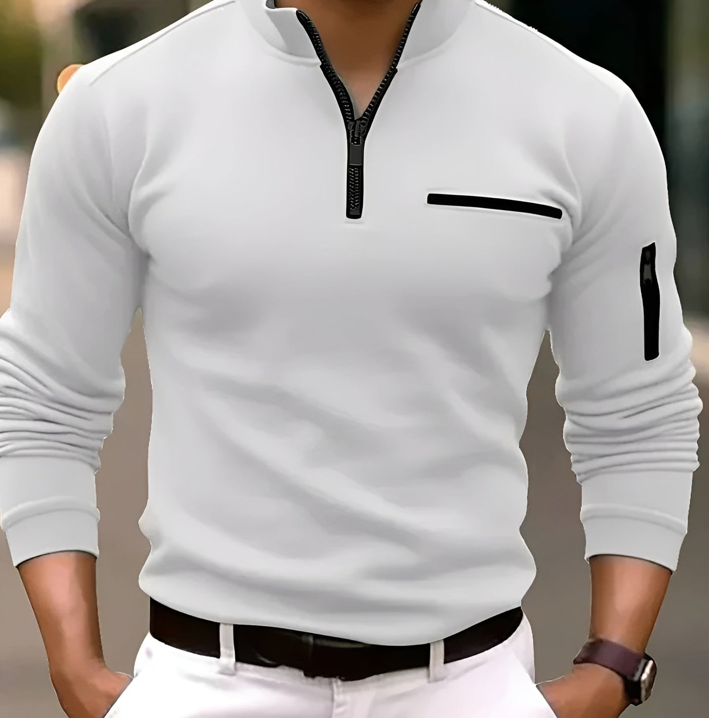 GERHARD SPORTLICHES LONGSLEEVE