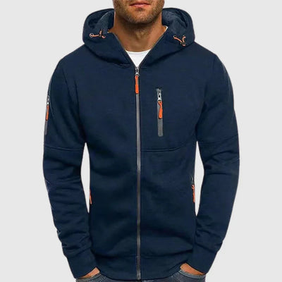 URBAN ZIPHOOD - KAPUZENJACKE MIT REISSVERSCHLUSS