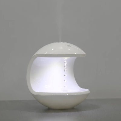 Design-Luftbefeuchter mit LED & Schwebetropfen-Effekt – Touch Control & Flüsterleise