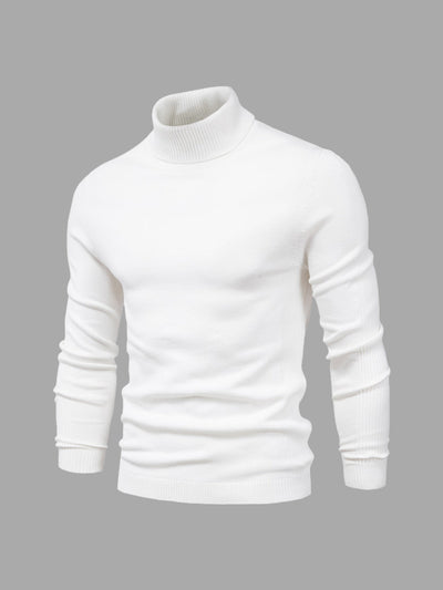 Rollkragen Pullover Herren Baumwolle | Elegant & Bequem