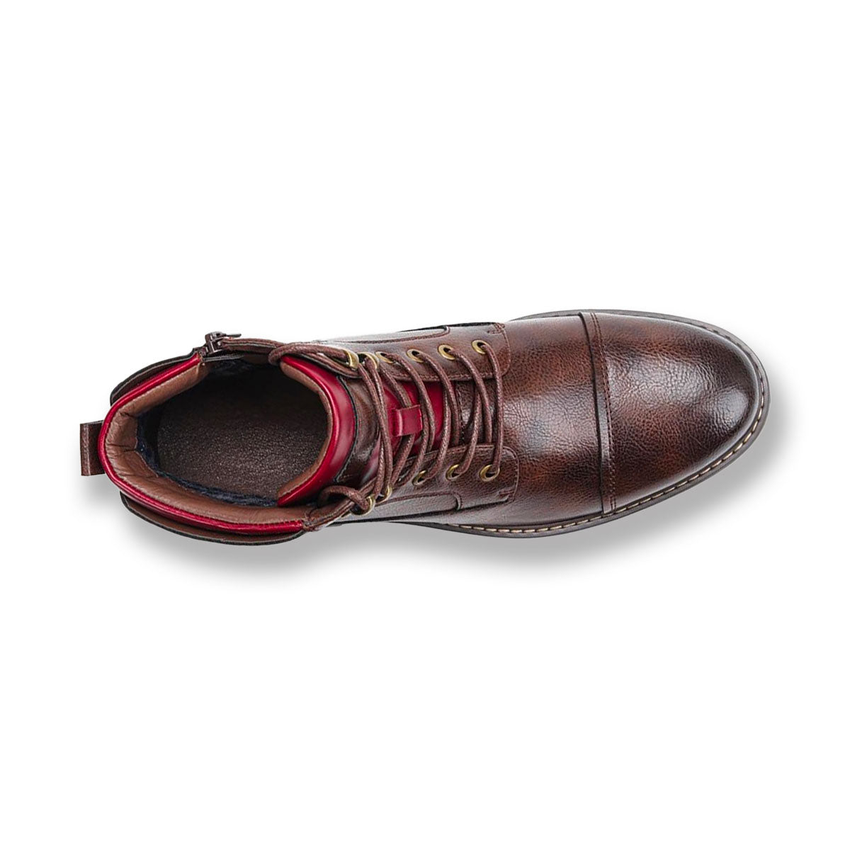 KRISTAN HANDGEFERTIGTE PREMIUM LEDER OXFORD BOOTS