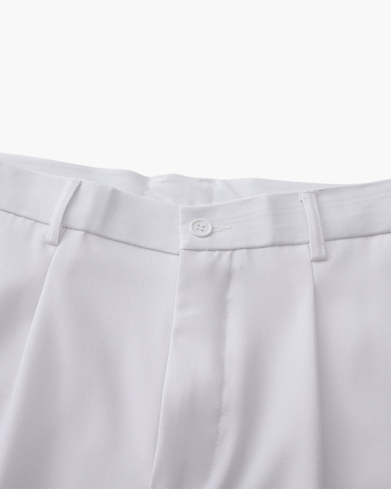 Enzo | High-Waist mit weitem Bein Anzughose