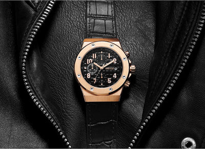 Elegante Luxus-Chronographuhr