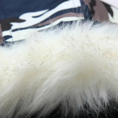 Camouflage-Kapuzenjacke für Herren