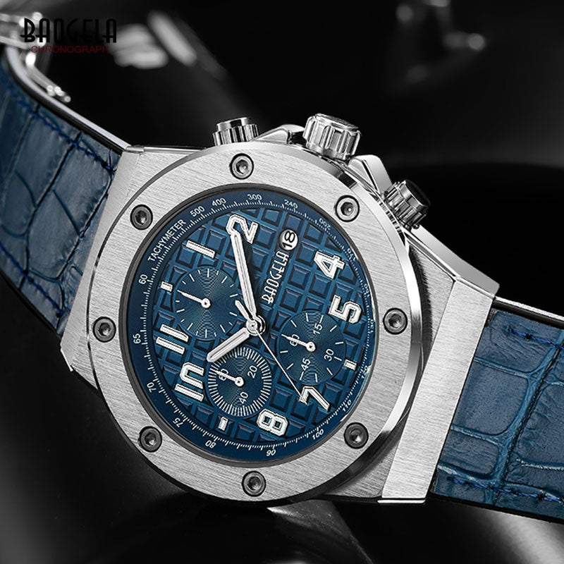 Elegante Luxus-Chronographuhr