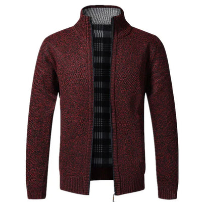 Ewald | Mühelos geschichtete Strickjacke für Herren