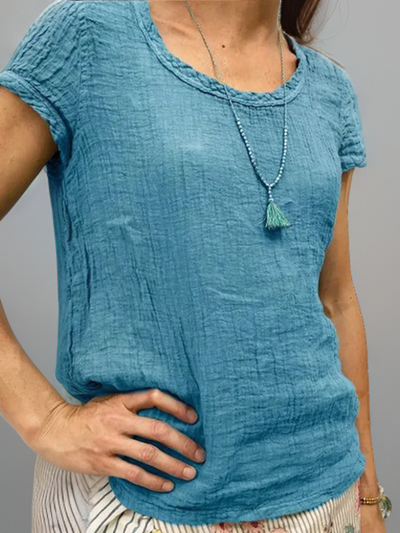 Christine | Atmungsaktives Retro Vintage Top