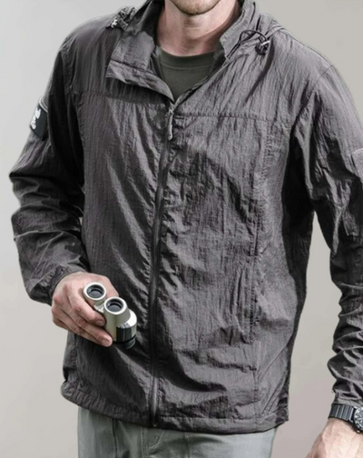 Ali | Herren Wasserdichte Windbreaker | Leichte Jacke