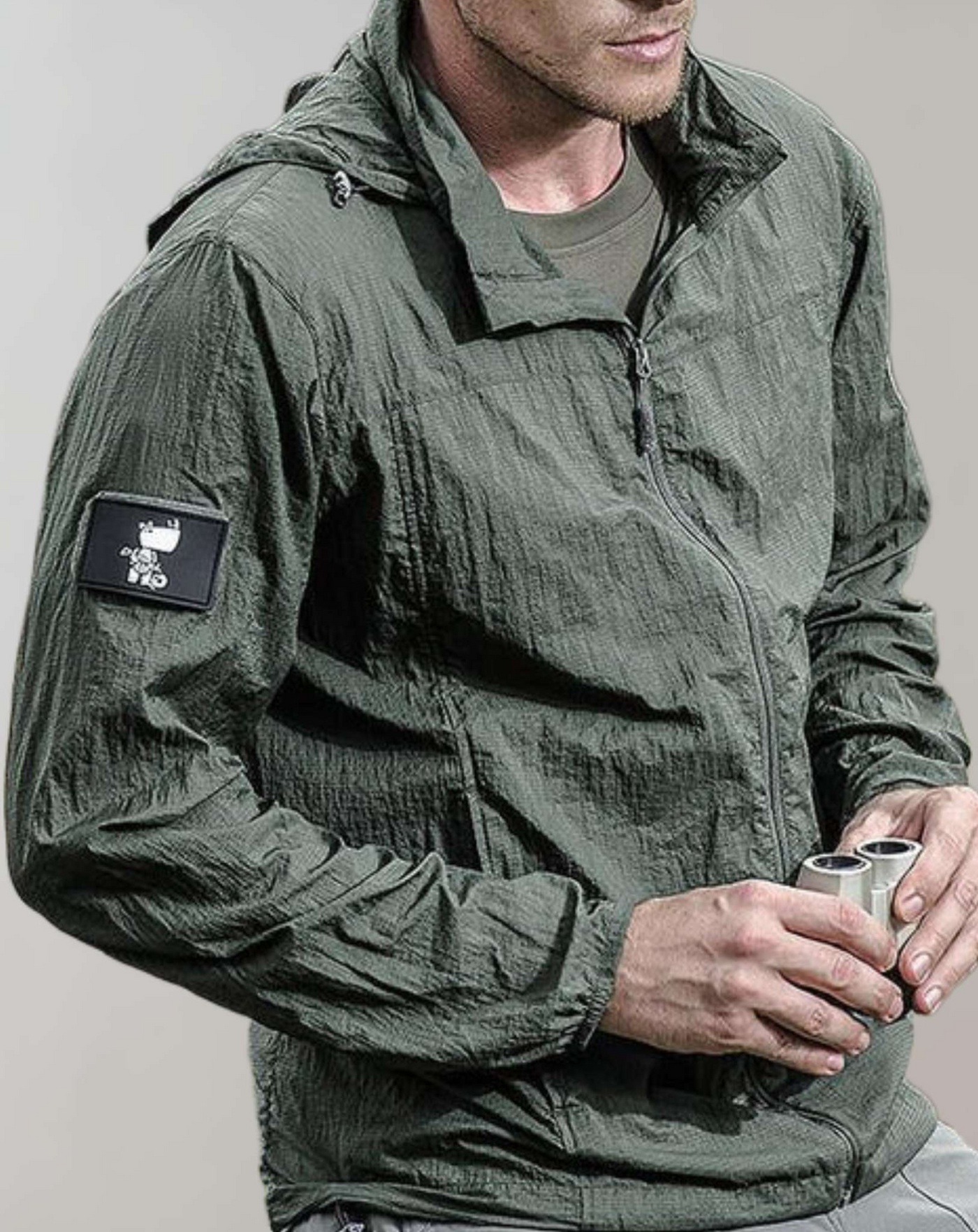 Ali | Herren Wasserdichte Windbreaker | Leichte Jacke