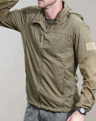 Ali | Herren Wasserdichte Windbreaker | Leichte Jacke