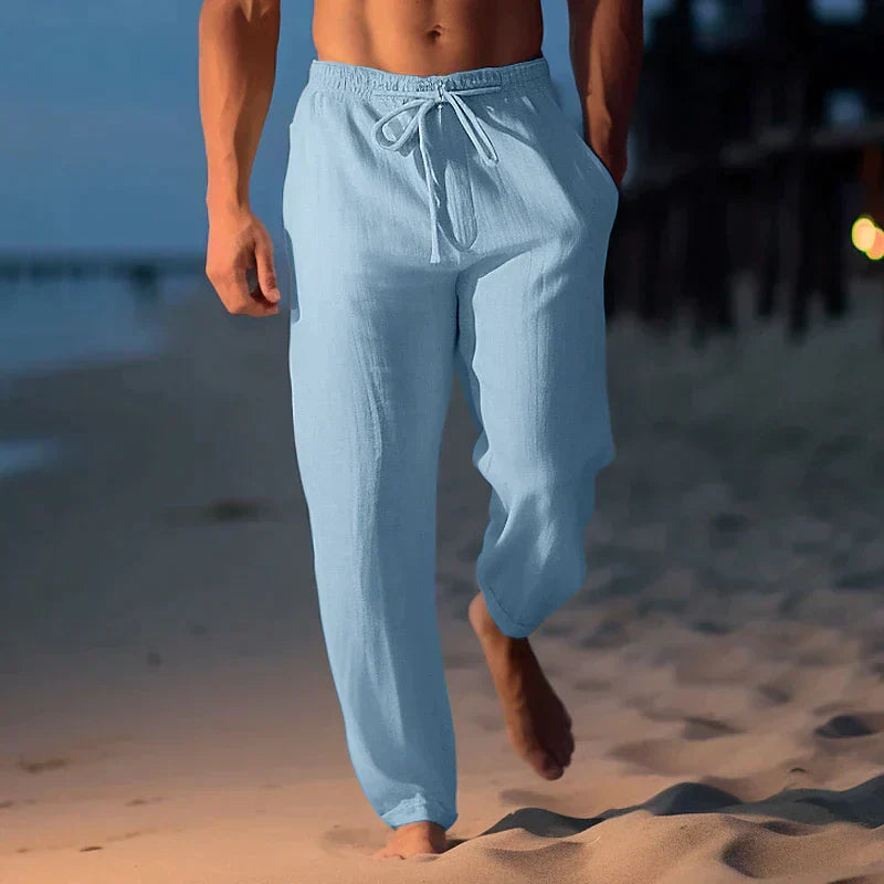 Quentin | Light Summer Elegance Leinenhose für Herren