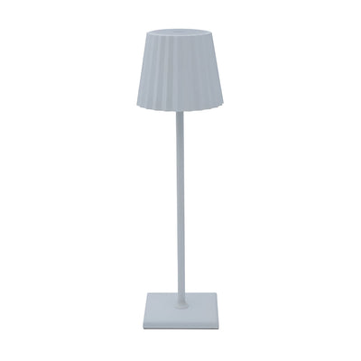 Kabellose LED-Tischlampe mit Touch-Dimmer – Aluminium, 3 Helligkeitsstufen, 24h Akku