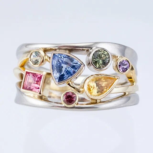 Bunter Vintage-Ring