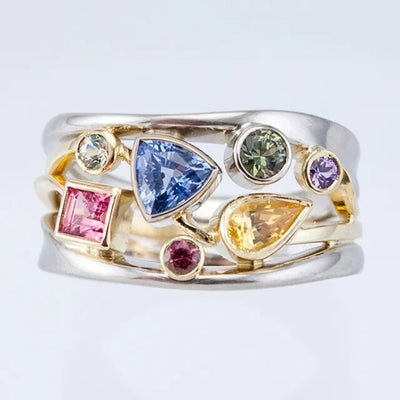 Bunter Vintage-Ring