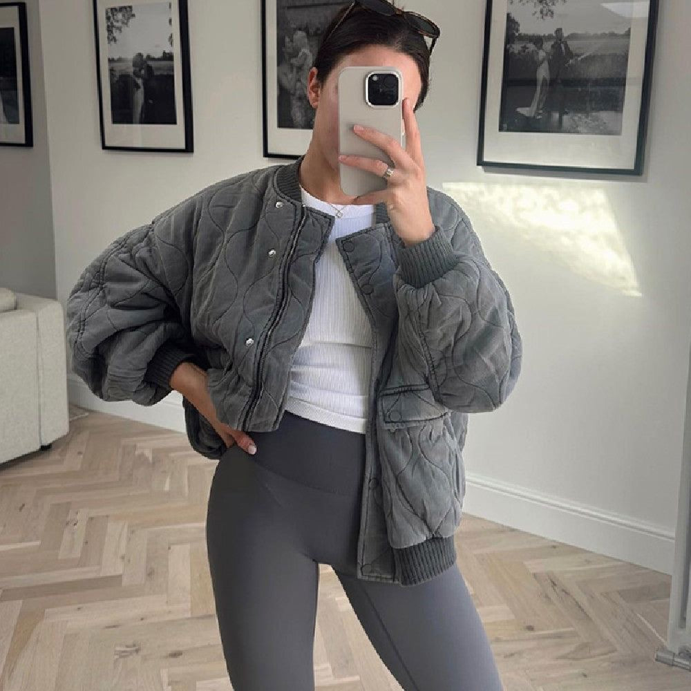 BLAZER BOMBER JACKET