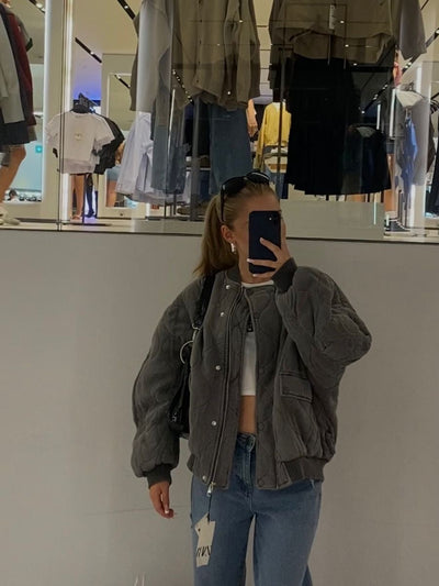 BLAZER BOMBER JACKET