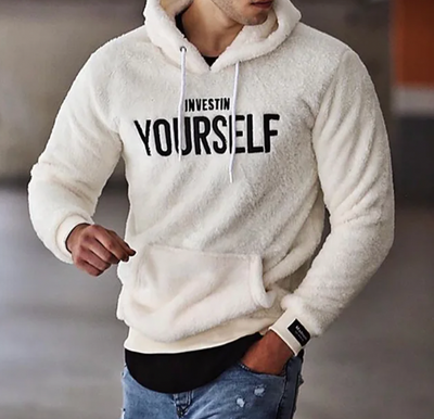 JONAS KUSCHELIGER KAPUZENPULLOVER