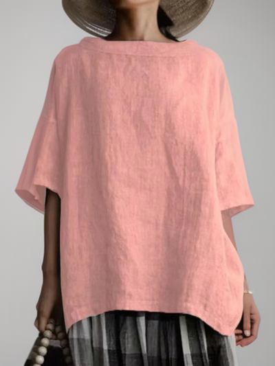 Janina | Übergroßes Vintage Tunika-Oberteil