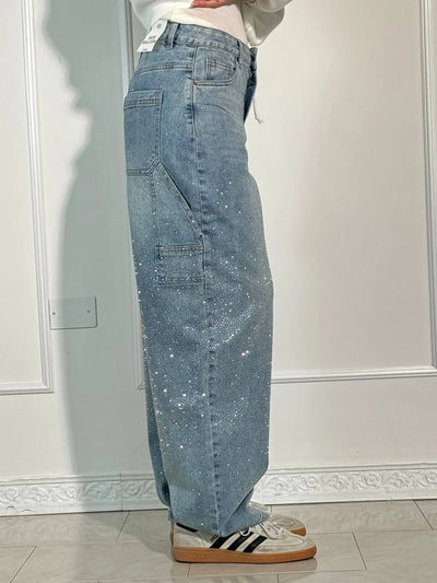 ELVITA™ - GLÄNZENDE DENIM-JEANS