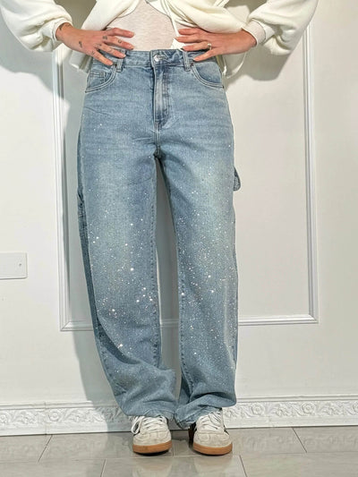 ELVITA™ - GLÄNZENDE DENIM-JEANS