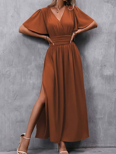 Rozelia | Romantisches Kleid mit plissierter Taille für Damen