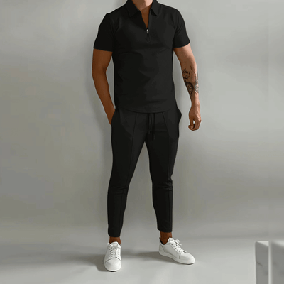 Thanos | Schlanke Passform Komfort Herren Jogginganzug Set